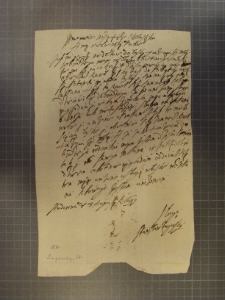 List Stanisława Zagórskiego do Marcjana Wituskiego z 3 VIII 1649 r.