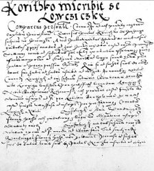 Korithko inscribit se Lowcziczky