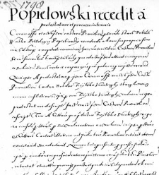 Popielowski recedit a protestatione et processu indiciario