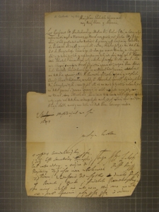 List Aleksandra Zalewskiego referendarza koronnego do Marcjana Wituskiego z 20 I 1647 r.
