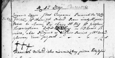 Zapis sprzedaży dóbr Franciszka Milwida na rzecz Józefa Korzeniewskiego, Wilno 15 maja 1766 r.