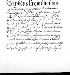 Capitaneus Praemisliensis et Georgius Groziowski recedunt ab intercisa