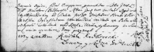 Zapis sprzedaży dóbr uczyniony przez Kajetana Podbereskiego sędziego grodzkiego wileńskiego na rzecz Michała Ogińskiego wojewodę wileńskiego, Wilno 24 maja 1766 r.