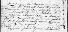 Zapis obligacyjny uczyniony przez Jakuba Nagurskiego podkomorzego księstwa żmudzkiego na rzecz Szymona i Petroneli Syruciów, Wilno 28 maja 1766 r.