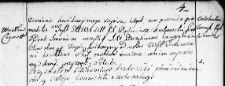 Zapis kwitacyjny księży bazylianów konwentu suchowyskiego potwierdzający darowiznę Tadeusza Kociełła, Wilno 3 czerwca 1766 r.