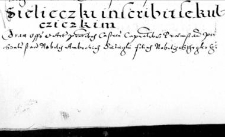 Sielieczki inscribit se Kulczickim