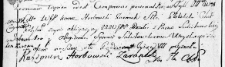 Zapis obligacyjny uczyniony przez Kazimierza Horbowskiego na rzecz Rozalii i Alojzego Sulistowskich, Wilno 6 czerwca 1766 r.