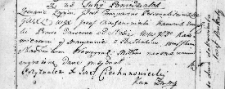 Intromisja Józefa Ciechanowieckiego na rzecz Kazimierza i Marianny Bułhaków, Wilno 23 czerwca 1766 r.