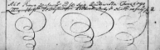Zapis zastawu dóbr uczyniony przez Radziwiłła chorążego litewskiego na rzecz Jeleńskiego podkomorzego mozyrskiego, Wilno 27 czerwca 1766 r.