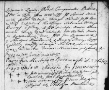 Zapis aktu ugody pomiędzy Samuelem Majewiczem a Mustafą Murza, Mustafą Ryzwanowiczem, Janem Ryzwanowiczem i Sebastianem Dawidowiczem, Wilno 28 czerwca 1766 r.