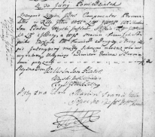 Zapis intercyzy uczyniony pomiędzy Wilhelmem Janem Platerem a Marcinem Franciszkiem Sapiehą, Wilno 30 czerwca 1766 r.