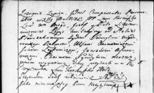Zapis kwitacyjny uczyniony przez Leona Kościuszko oraz Józefa i Piotra Litwinowiczów na rzecz Żydów kahału wileńskiego, Wilno 11 lipca 1766 r.