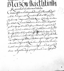 Blazowski et Lithinski recedunt ab intercisa et inscriptione