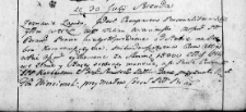 Zapis sprzedaży dóbr uczyniony przez Fabiana Wiercieńskiego na rzecz Korrybutów, Wilno 30 lipca 1766 r.