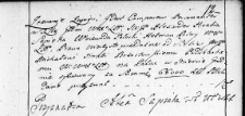 Zapis sprzedaży dóbr uczyniony przez Aleksandra Sapiehę wojewodę połockiego i hetmana polnego Wielkiego Księstwa Litewskiego na rzecz Michała Brzostowskiego podskarbiego Wielkiego Księstwa Litewskiego, Wilno 1 sierpnia 1766 r.