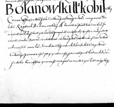 Bolanowski tenetur Kobilecky