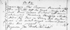 Zapis zastawny uczyniony przez Jana Korsaka na rzecz matki Annie z Dąbrowskich Korsakowej, Wilno 1 września 1766 r.