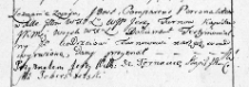 Zapis testamentowy uczyniony przez Jerzego Turnowa na rzecz Andrzeja Turnowa, Wilno 8 października 1766 r.