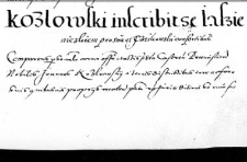 Kozlowski inscribit se Jaszieniczkiem pro sua et Czaikowski consortibus
