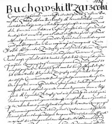 Buchowski tenetur Zarzeczki
