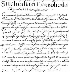 Suchorski et Nowosiczki recedunt ab inscriptionibus