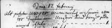 Zapis petycji przedstawionej urzędowi ziemskiemu nowogródzkiemu przez Wiśniewskiego w sprawie z Frąckiewiczami, Nowogródek 17 luty 1767 r.