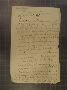 List Andrzeja Żółkiewskiego do Marcjana Wituskiego z 22 VIII 1652 r.