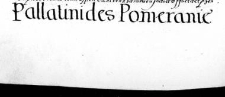 Palltinides Pomeraniae quietat Pileczki de summa 1000 florenorum