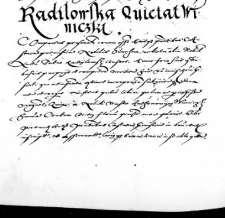 Radilowska quietat Winiczki