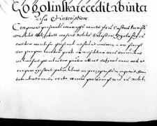 Gogolinska recedit ab intercisa et inscriptione