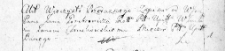 Zapis intromisji uczyniony przez Jana Gombrowicza na rzecz Jana Truskowskiego, Lida 13 maja 1767 r.