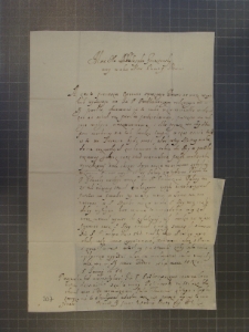 List NN do Marcjana Wituskiego z 5 I 1654 r.