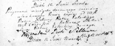 Zapis intromisji uczyniony przez Piotra Sielawę na rzecz Teresy Sielawy, Lida 10 czerwca 1767 r.