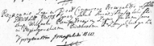 Zapis plenipotencji uczyniony przez Ignacego Jakuba Massalskiego biskupa wileńskiego na rzecz Janowi Przyjagnalskiemu, Lida 10 lipca 1767 r.