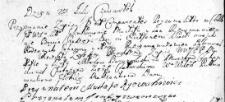 Zapis dóbr uczyniony przez Michała i Jana Ryzwanowiczów na rzecz sióstr Joanny i Anny Ryzwanowicz, Lida 23 lipca 1767 r.