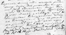Zapis uczyniony przez Bonawenturę Koszuca na rzecz Franciszka Rozumowicza, Lida 3 sierpnia 1767 r.