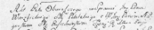 Zapis listu obwieszczającego dotyczącego sprawy Wierzbickiego z Nagórskim, Lida 31 sierpnia 1767 r.