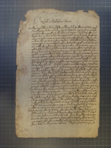 List Georgiusa Drugisch Comes de Homonna do Andrzeja Lipskiego, biskupa lwowskiego, 2 V 1620