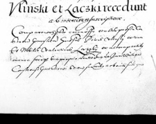 Ulinski et Lączki recedunt ab intercisa et inscriptione