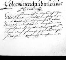 Goleczki recedit ab inscriptione Hosczislawsky