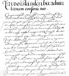 Jaworski inscribit advitalitatem consorti suae