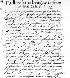 Pudlowski inscribit se Lanczinsky Notario Castrensi Cracoviensi