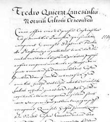 Fredro quietat Lanczinski Notarius Castrensi Cracoviensi