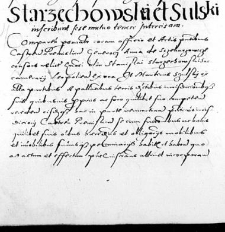 Starzechowski et Sulski inscribit se se mutuo tenere intercisam