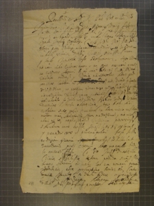 List Andrzeja Gronend Dymerskiego do Marcjana Wituskiego z 26 XII 1651 r.