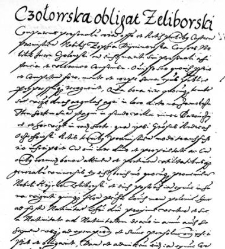 Czołowska obligat Zeliborski