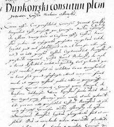 Dunkowski constituit plenipotentem Generosum Micolaum Ostrowski