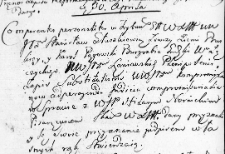 Zapis plenipotencji uczyniony przez Stanisława Słuszkiewicza i Karola Pagowskiego na rzecz Szaniewskiego w sprawie z Hilarym Norwickim, Nowogródek 30 kwietnia 1767 r.