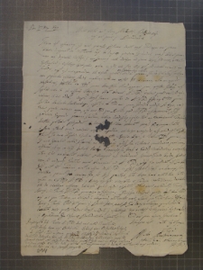List Aleksandra Bieganowskiego do Marcjana Wituskiego z 15 V 1649 r.
