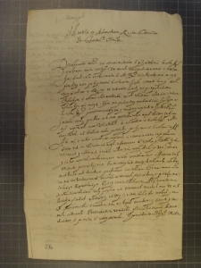 List Andrzeja Leszczyńskiego do Marciana Wituskiego z 3 I 1654 r.
